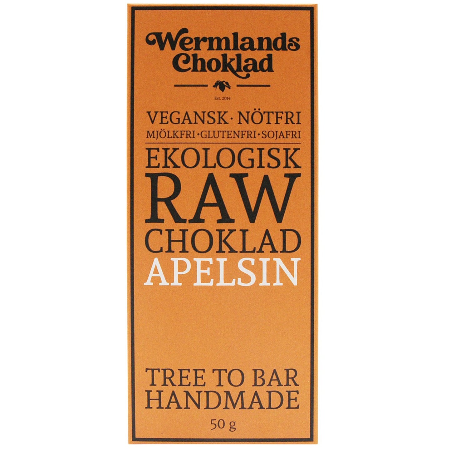 Wermlands Chocolate Orange 50g