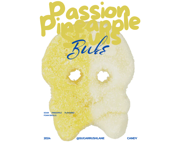 Bubs Passion Pineapple Skull