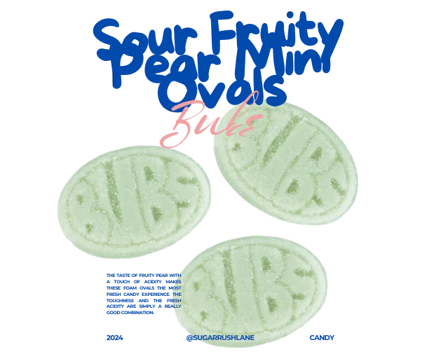 BUBS Sour Fruity Pear Mini