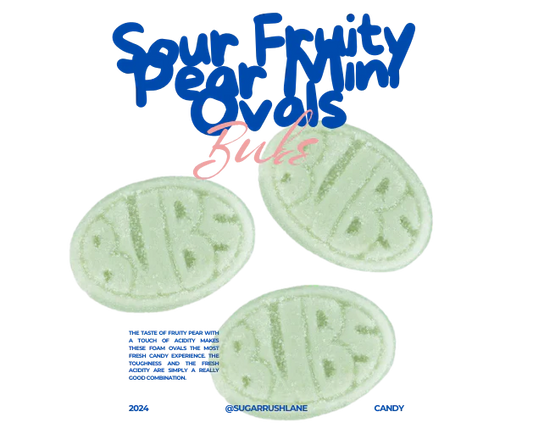 BUBS Sour Fruity Pear Mini