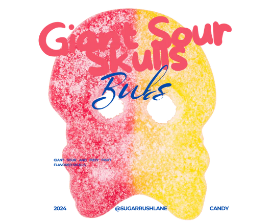 Bubs Giant Sour Skulls