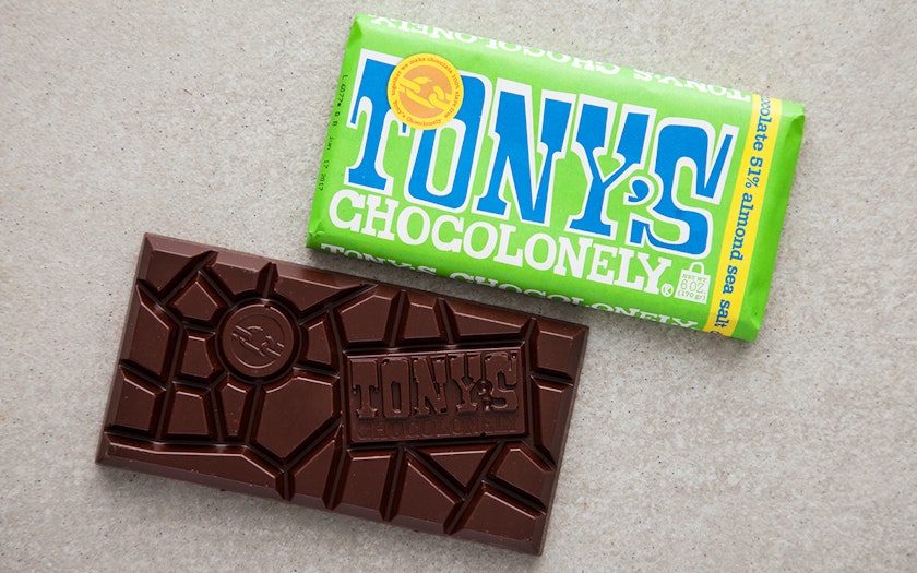 Tony's Chocolonely Almond Sea Salt 180g